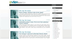 Desktop Screenshot of hampl.blog.vsem.cz