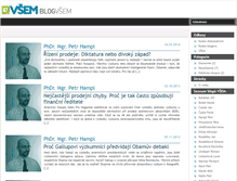 Tablet Screenshot of hampl.blog.vsem.cz